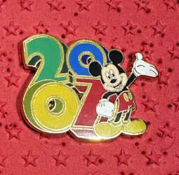 2007 Dated Year Booster Pack - 2007 Mickey - WDW