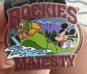 Pluto & Mickey Mouse - Rockies’ Majesty