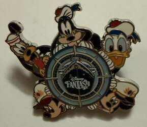 Minnie, Pluto, Goofy, Donald, Mickey Crew