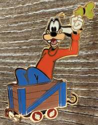 Goofy Riding in Box Car