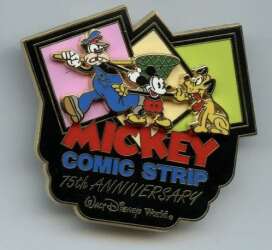 WDW Mickey Comic Strip - Mickey, Pluto and Pete