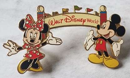 'Walt Disney World - Mickey and Minnie Sign - WDW'