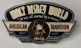 WDW Mickey Mouse American Tradition - Established 1971