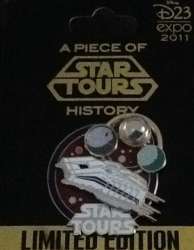 3851 - Piece of Disney History - Star Tours - Disney Fan Club alternate image