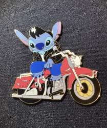 Click to view the Stitch as Elvis with Motorcycle details