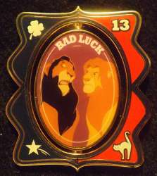 16014 - Good Luck, Bad Luck Spinner Series - The Lion King - Disneyland Resort Paris alternate image