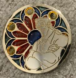 64211 - Beauty and the Beast Stained Glass - Gaston - Disneyland Resort Paris alternate image