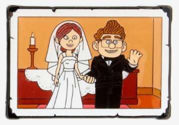 Wedding Carl & Ellie Portait