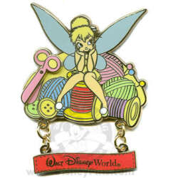 WDW Tinker Bell on Spool of Thread
