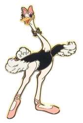 'BoxLunch - Disney Fantasia 85th Anniversary Character Blind Box - Mademoiselle Upanova Dancing Ostrich - DLIC'