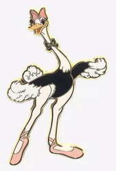 99017 - BoxLunch - Disney Fantasia 85th Anniversary Character Blind Box - Mademoiselle Upanova Dancing Ostrich - Disney Licensed alternate image