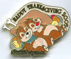 'Thanksgiving - Chip and Dale - Happy Thanksgiving 2005 WDW - WDW'