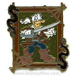 99065 - Pirates of the Caribbean Mickey & Friends Movie Mystery Collectors Set - Donald Duck as Will Turner (Revealed) alternate image