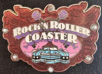 99069 - Rock 'n' Roller Coaster - Rock'n Roller Coaster- Pink Jeweled Car Logo - Walt Disney World alternate image