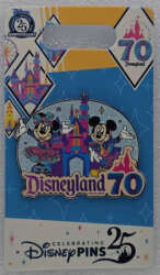 99096 - Disneyland Resort 70th Anniversary Celebration - Mickey & Minnie at Sleeping Beauty Castle - Disneyland Resort alternate image