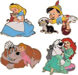 99153 - Amazon - Disney Pets Pin Set - Disney Pets - Disney Licensed alternate image