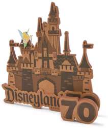 99162 - Disneyland Resort 70th Anniversary Celebration - Corkboard with Tinker Bell Pin — Full Set - Disneyland Resort alternate image