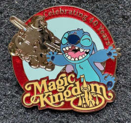 Stitch with gold dumbo