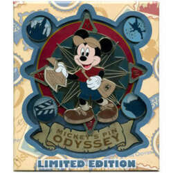 'Mickey's Pin Odyssey 2008 - Jumbo Compass 5-Pin Box Set - DLR'