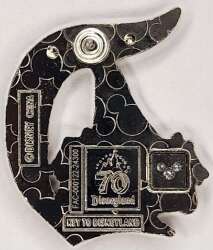 'Disneyland Resort 70th Anniversary Celebration - Gothic D with Mickey&#039;s House — Mickey&#039;s Toontown (Silver Version) - DLR'