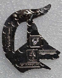 'Disneyland Resort 70th Anniversary Celebration - Gothic D with Space Mountain — Tomorrowland (Silver Version) - DLR'