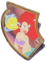 99194 - BoxLunch - The Little Mermaid Lenticular Scenes Blind Box - Ariel & Flounder - Loungefly alternate image
