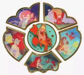 99196 - BoxLunch - The Little Mermaid Lenticular Scenes Blind Box - Unopened Box - Loungefly alternate image