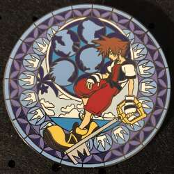 Kingdom Hearts - Sora Stained Glass window