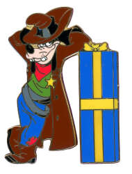 'Mickey's Toontown of Pin Trading - Event Gift Boxed Set — Sheriff Goofy ONLY - WDW'