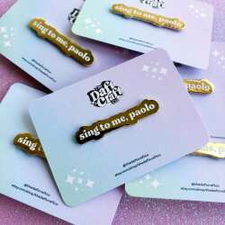 99252 - Fantasy Pin Series: TheDaftCraftCo - The Lizzie McGuire Movie - Sing to Me, Paolo - Fantasy Unlicensed alternate image