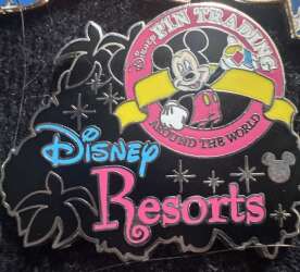 Disney Resorts - Pin Trading Around the World
