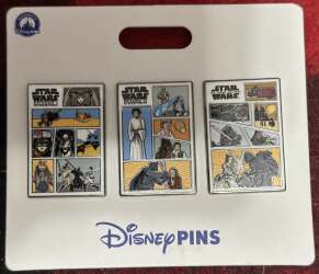 90596 - Star Wars Comic - Star Wars Comic 3 Pin Set alternate image