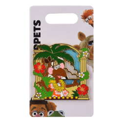 'Disney Pins Blog (DPB) Exclusives: The Muppets Stained Glass Pin Series - Rizzo - DLIC'