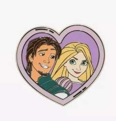 Princess &amp; Prince Heart Mystery Collection - Flynn/Rapunzel Heart - LFLY