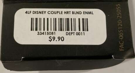 99445 - Princess Couples Heart Mystery Collection - Unopened Box - Loungefly alternate image