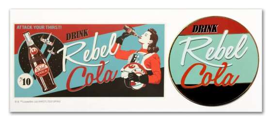 Star Wars Retro Beverage Ads - Drink Rebel Cola (Rebel Cola #2) - ART