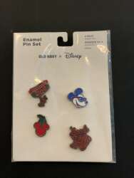 Old Navy x Disney - Summer Mickey 4 Pin Set - DLIC