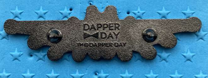 'Dapper Day Expo - pink miss bat pin - MISC'