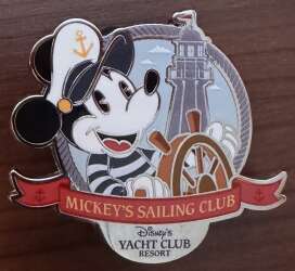 Disney's Yacht Club Resort - Mickey's Sailing Club | PIN 47609