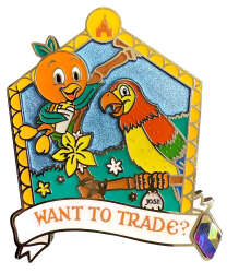 'Want to Trade? Mystery Collection - Orange Bird &amp; José: Magic Kingdom - WDW'