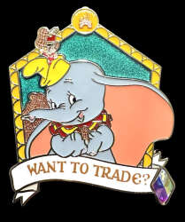 'Want to Trade? Mystery Collection - Dumbo &amp; Timothy: Disneyland Resort - WDW'