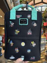 Walt Disney World Park Icons Canvas Backpack
